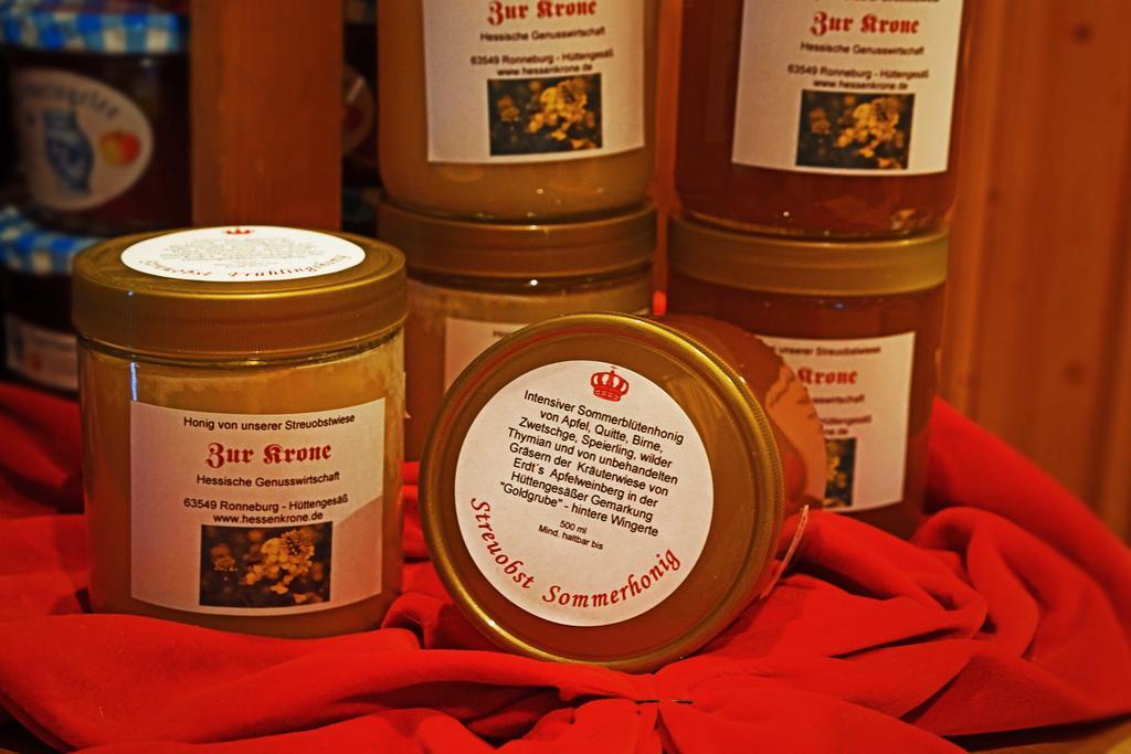 Hotel Zur Krone Ronneburg  外观 照片